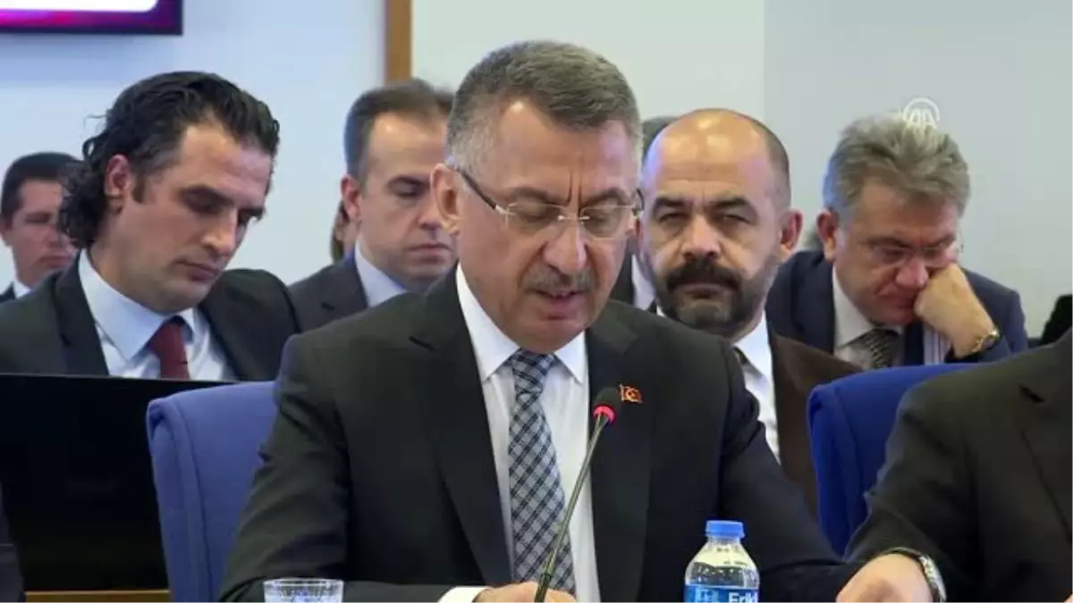 Cumhurbaşkanı Yardımcısı Oktay: "Kayıt dışı ekonominin azaltılması için planlı bir mücadele...