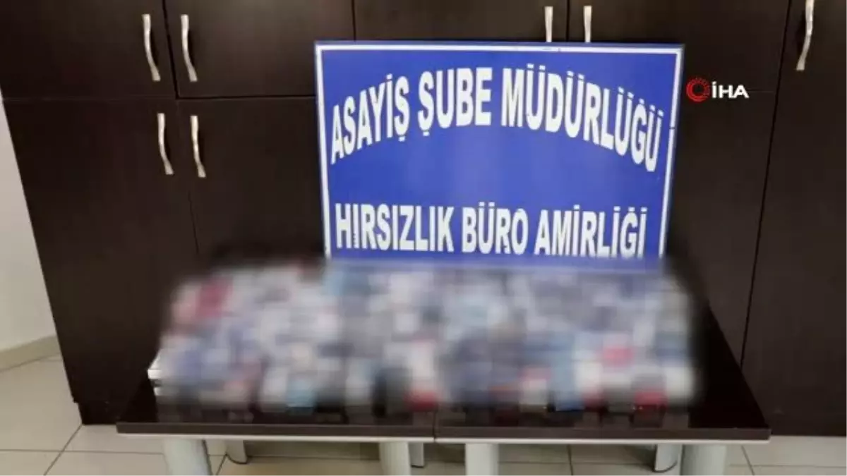 Sigara hırsızları tutuklandı