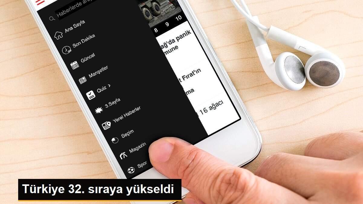 Türkiye 32. sıraya yükseldi