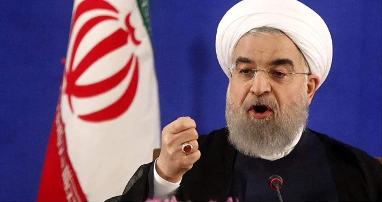 İran Cumhurbaşkanı Ruhani: ABD\'nin yaptığı ekonomik teröre eş değer