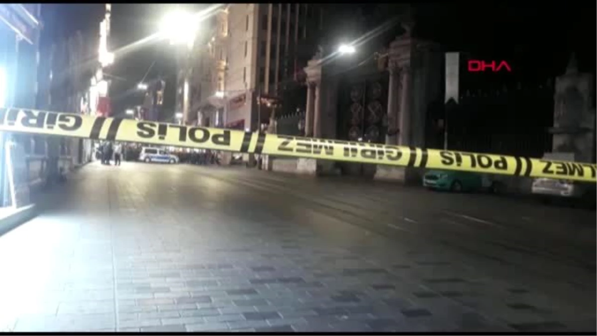 İstanbul-istiklal caddesi\'nde şüpheli çanta alarmı, cadde kapatıldı