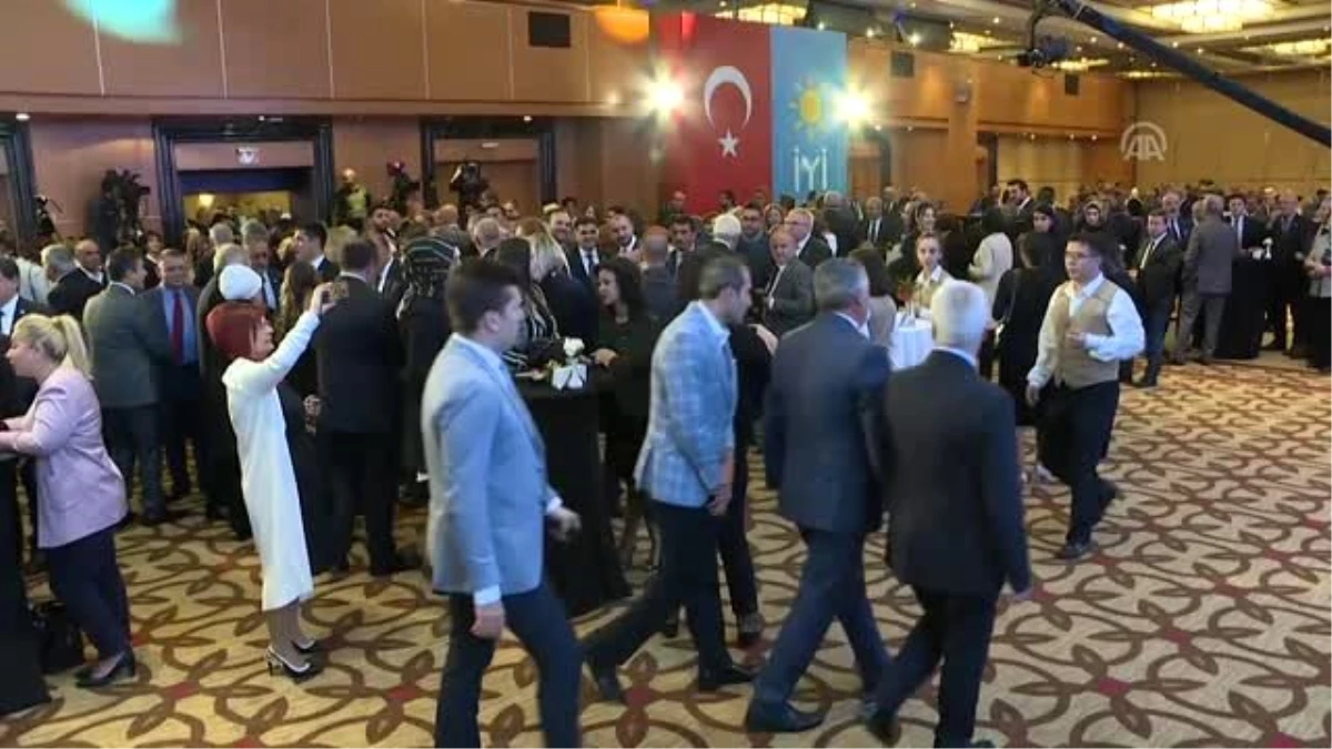 İYİ Parti\'nin ikinci kuruluş yıl dönümü resepsiyonu