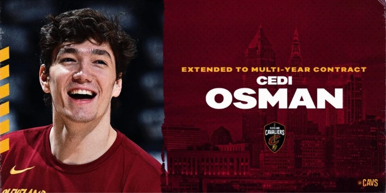 Cedi Osman, Cleveland ile sözleşme uzattı