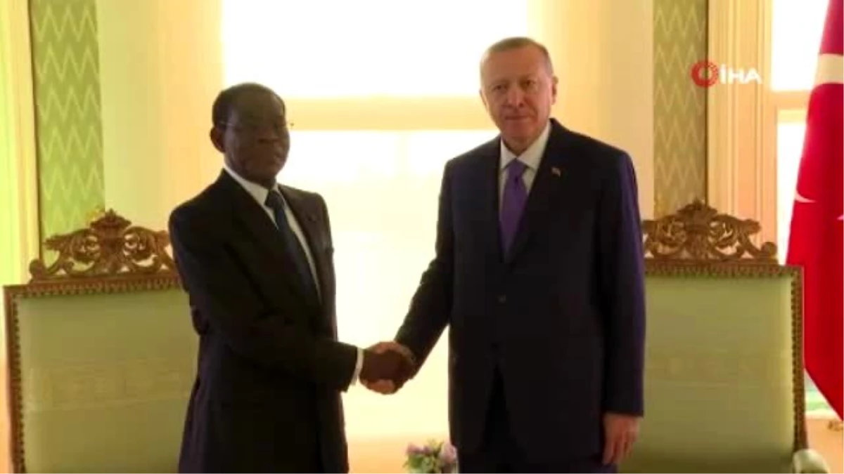 Cumhurbaşkanı Erdoğan, mevkidaşı Mbasogo\'yu kabul etti