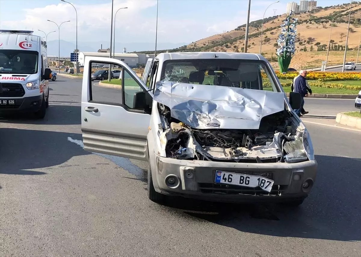 Kahramanmaraş\'ta trafik kazası: 1 yaralı