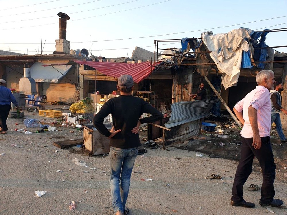Tel Abyad\'da bomba yüklü motosiklet patladı: 2 yaralı