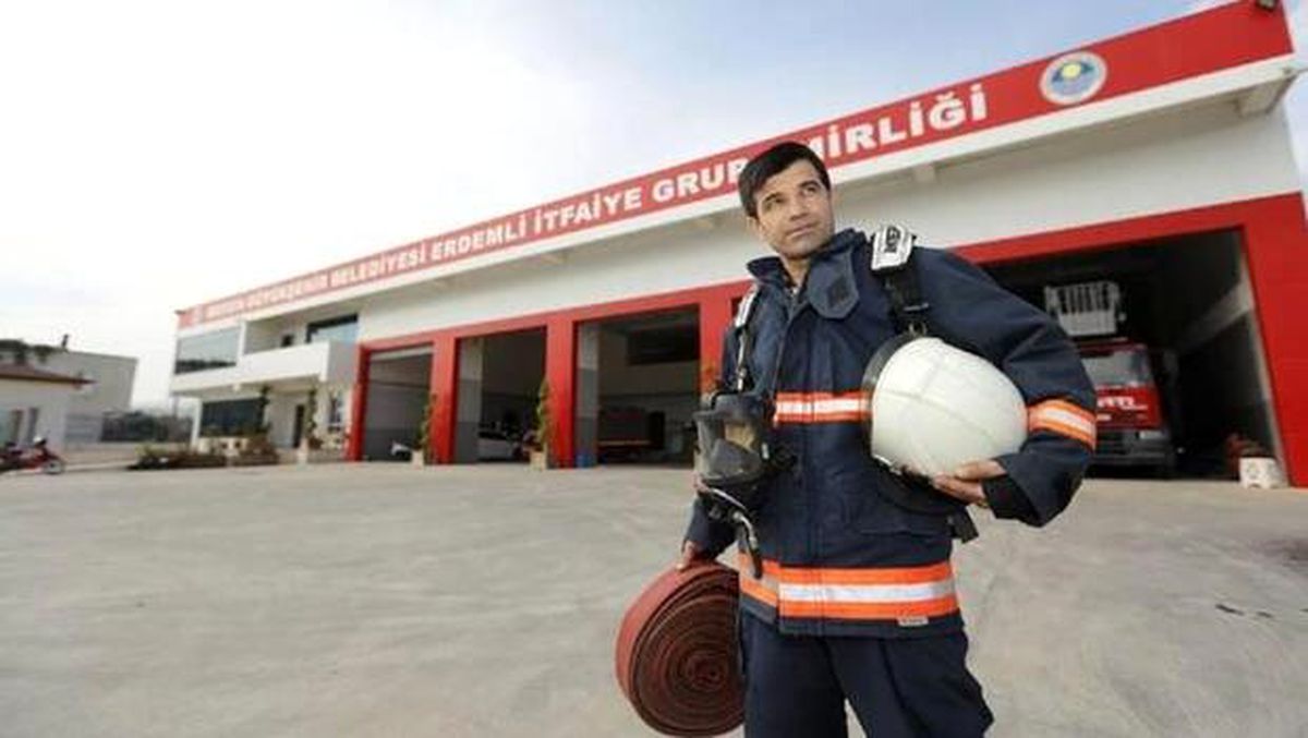 2011\'de dünya şampiyonu oldu! İtfaiye eri...