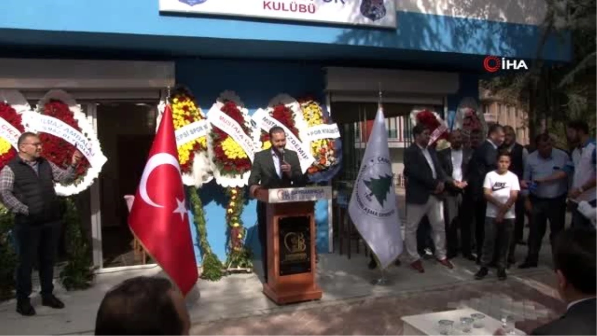 Bayrampaşa Çankırı Maruf Spor Kulübü\'nün lokal binası açıldı