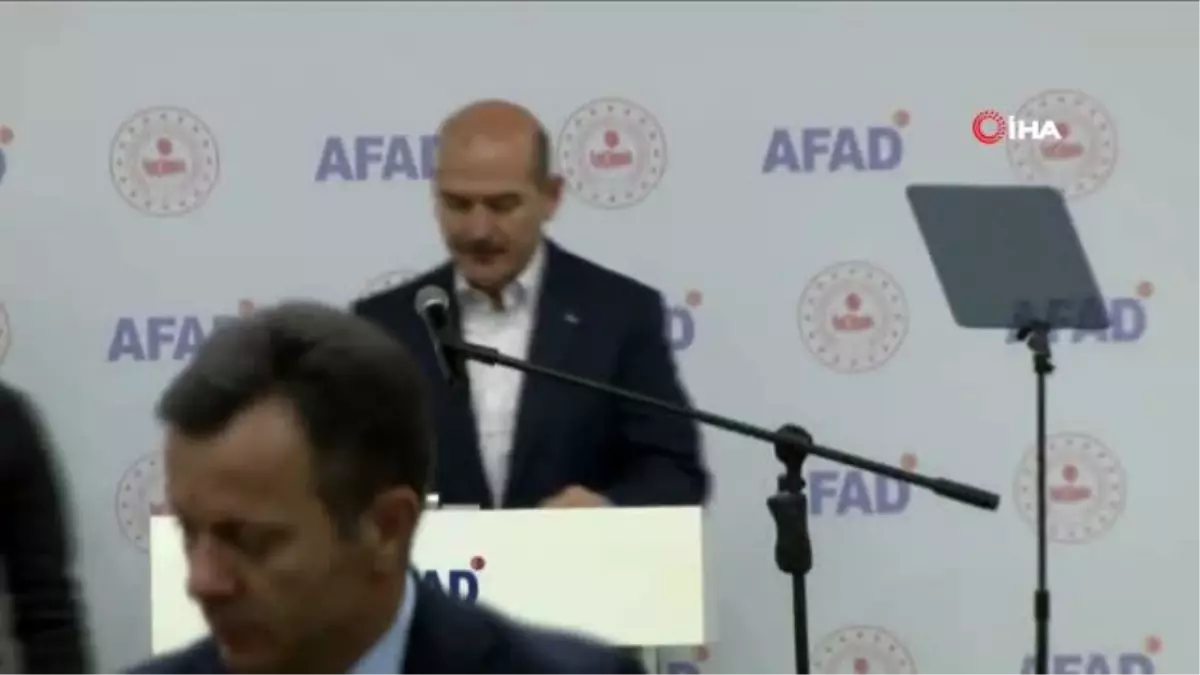 İçişleri Bakanı Süleyman Soylu: "2019\'un ilk 6 ayında yurt içinde bin 494 afet ve acil duruma...