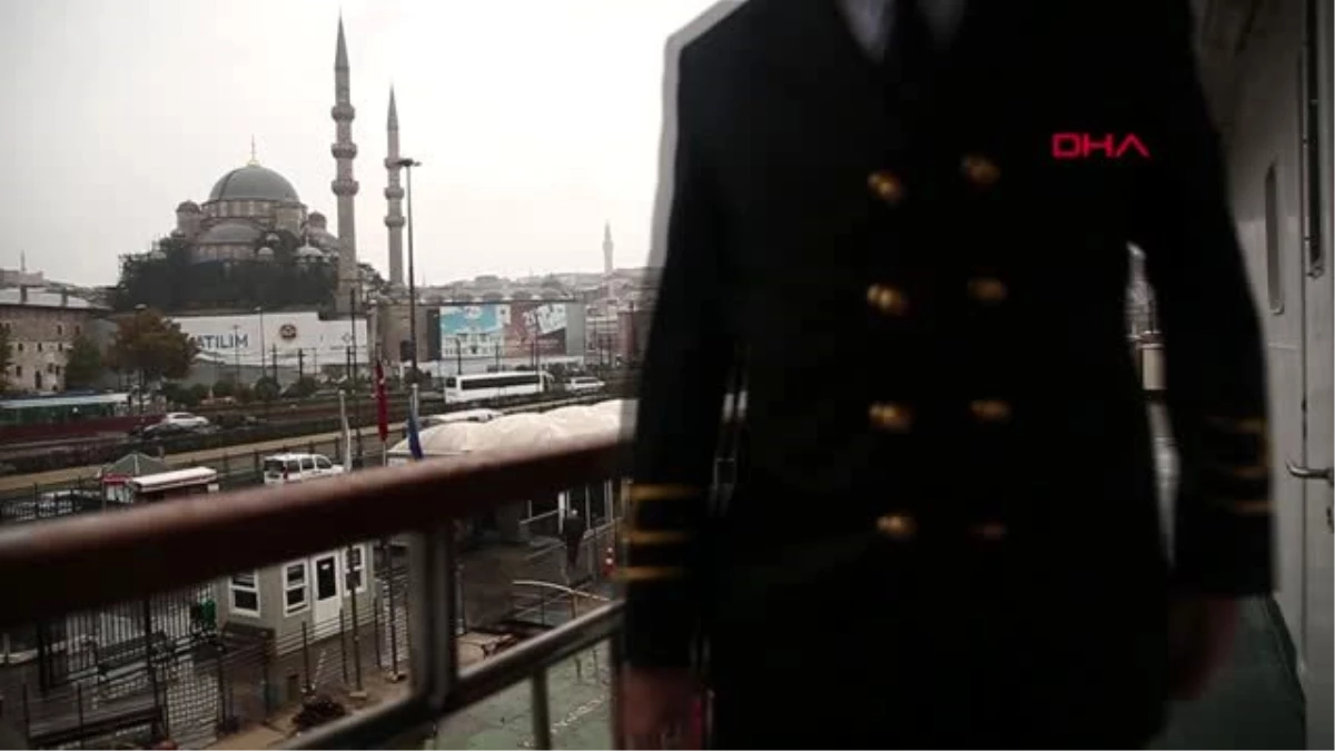 İstanbul atatürk\'ün kaptanının torunu şehir hatları\'nda vapur kaptanı
