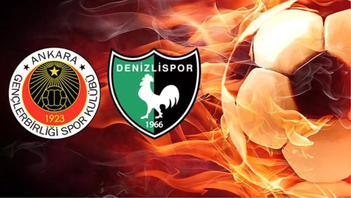 Maç önü: Gençlerbirliği - Denizlispor