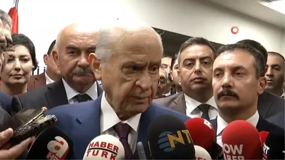 MHP Genel Başkanı Bahçeli: "Televizyonlardaki değerli bilim insanlarından rica ediyorum,...