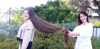 İzmirli Rapunzel dünya rekoru kırdı