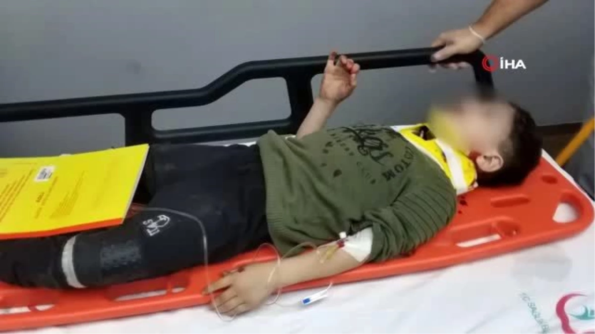 Samsun\'da 2. kattan düşen 5 yaşındaki çocuk ağır yaralandı