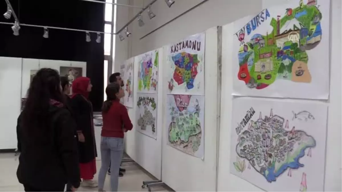 Şehirleri arkadaşlarının resimleri ile tanıyorlar