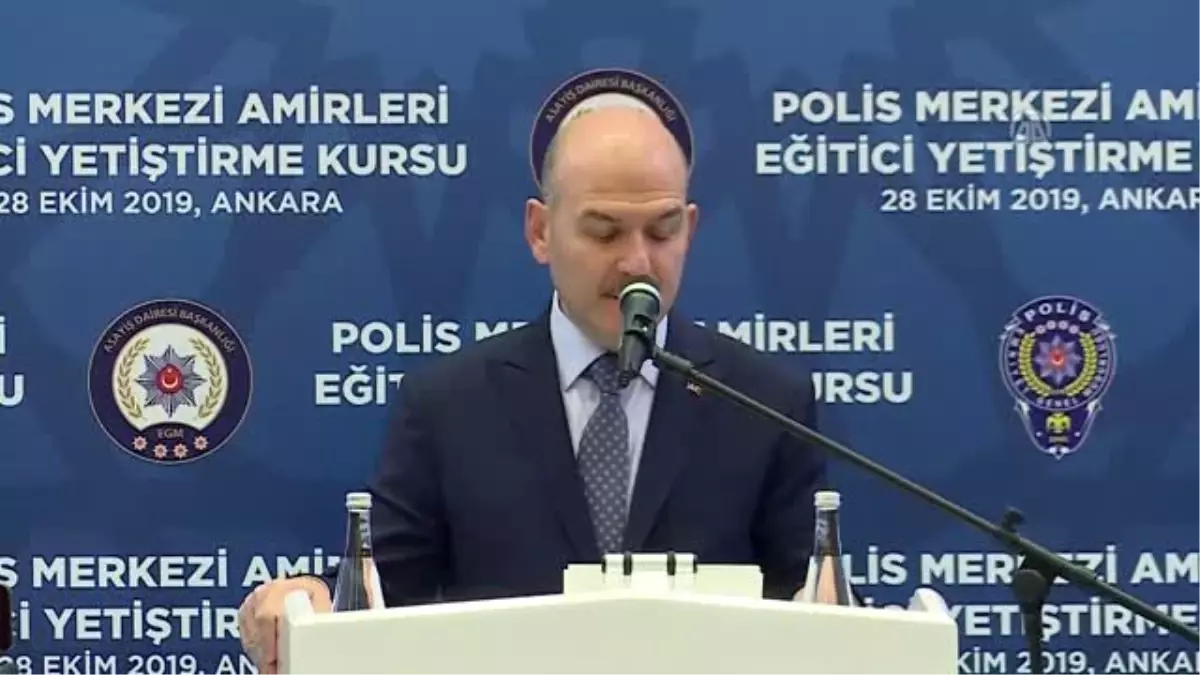 Soylu: "Eski adıyla karakollar, polis merkezi amirlikleri bizim için önemlidir"