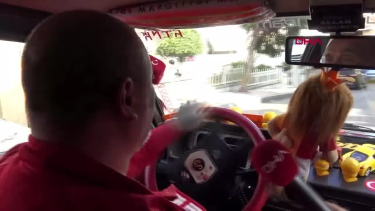 Spor \'galatasaraylı araba\' yine florya\'da! - 2