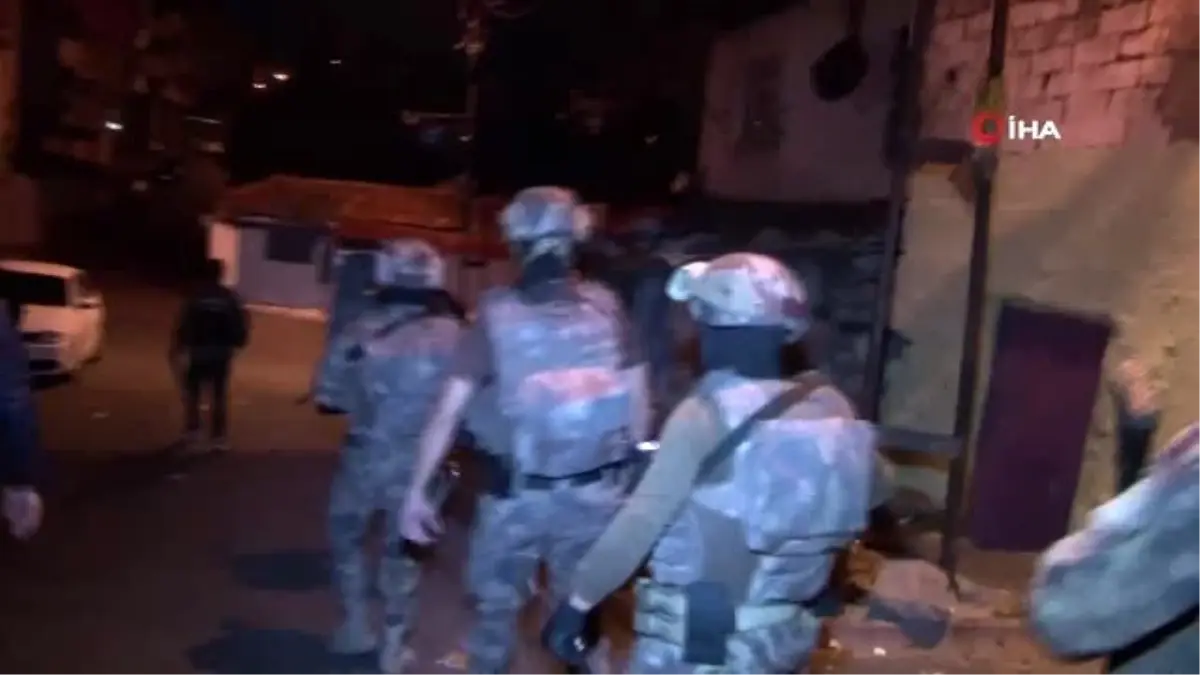 Gaziosmanpaşa\'da çok sayıda adrese eş zamanlı uyuşturucu operasyon