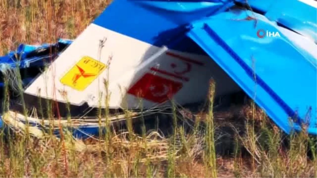KKTC\'de eğitim uçağı düştü: 2 ölü