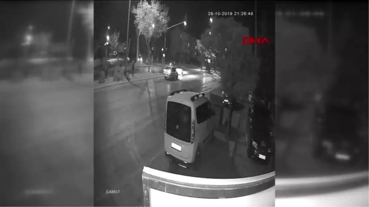 Konya motosiklet sürücüsü ibrahim\'in öldüğü kaza kamerada