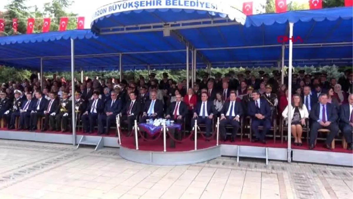 Trabzon\'da cumhuriyet bayramı kutlaması