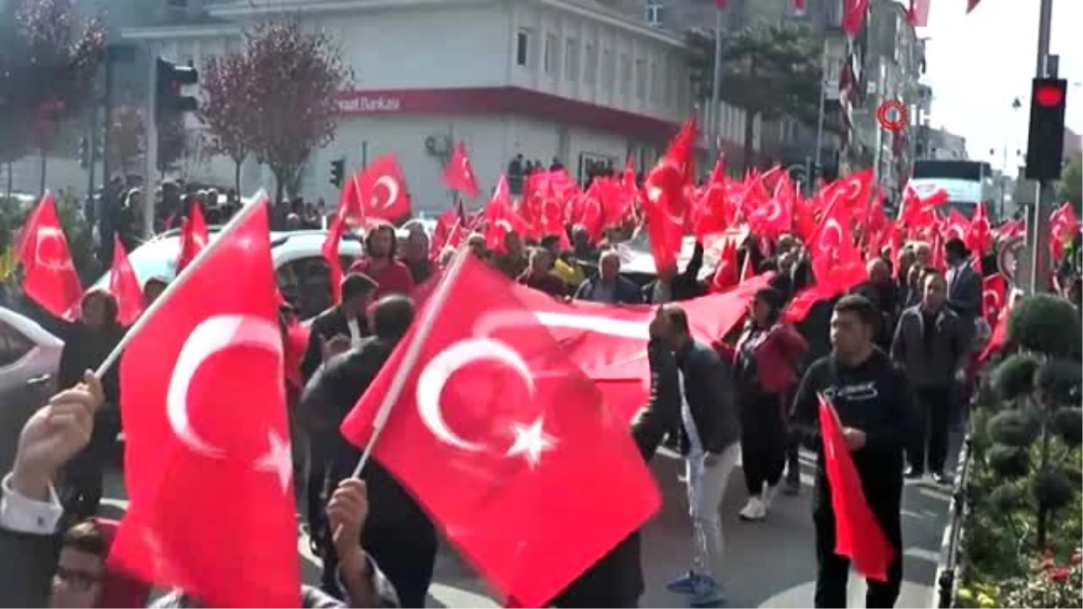 CHP, Nevşehir\'de Cumhuriyet yürüyüşü yaptı