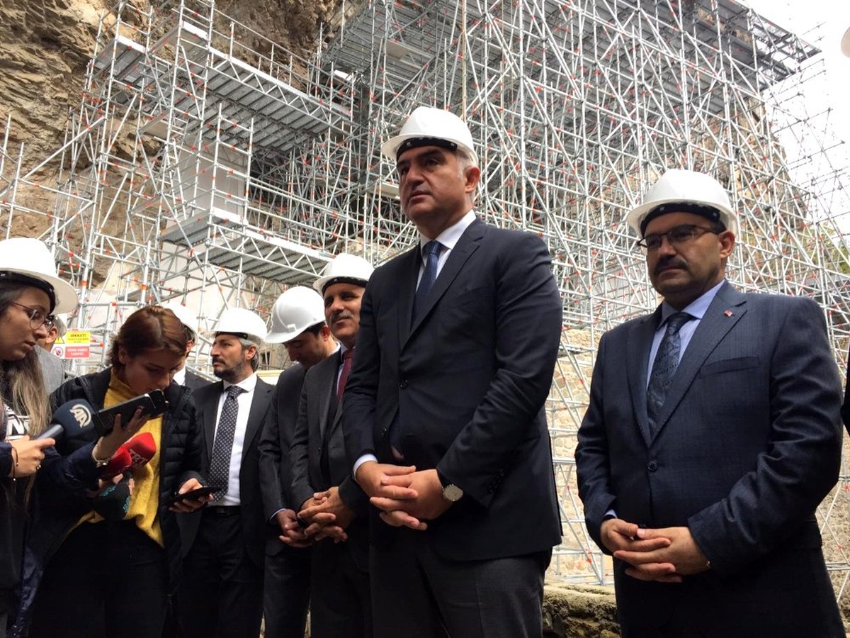 "Sümela Manastırı\'nın 2. etabını da mayısta ziyarete açacağız"