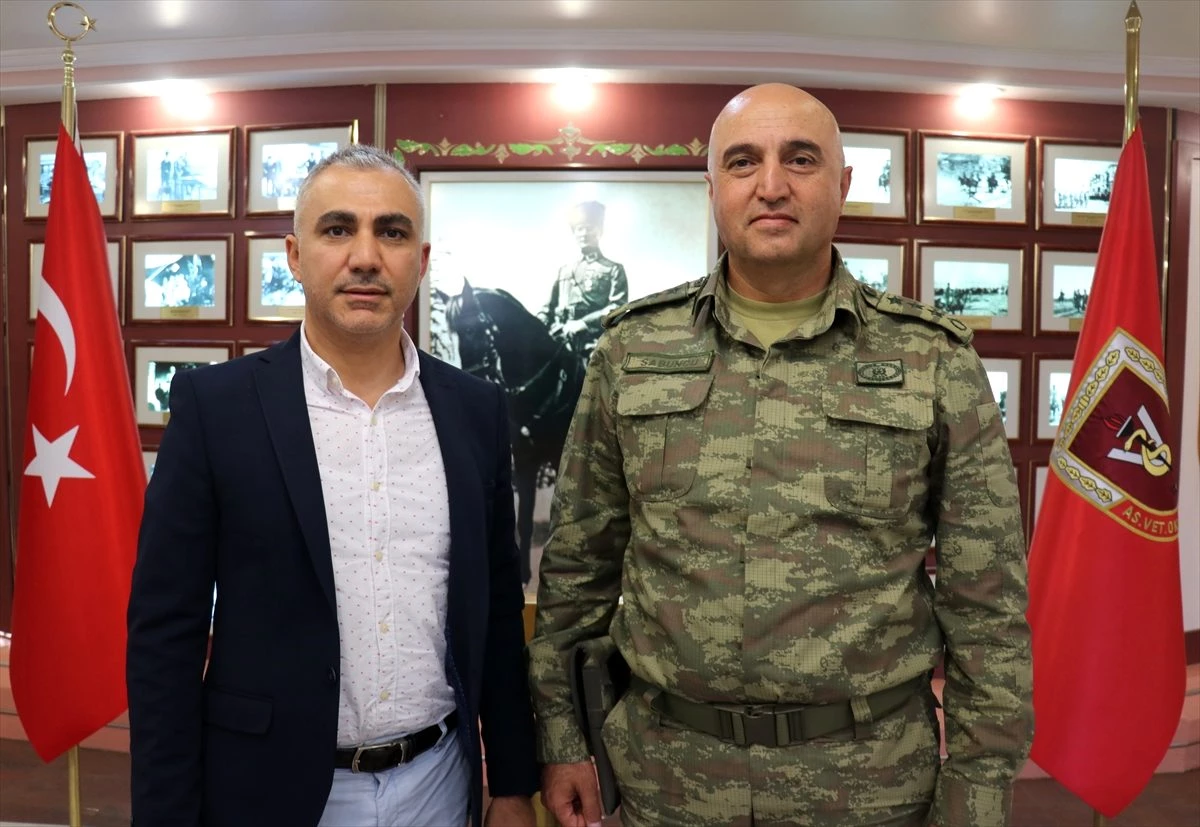 AA Bölge Müdürü Şahin\'den, Bursa Garnizon Komutanı Sabuncu\'ya ziyaret