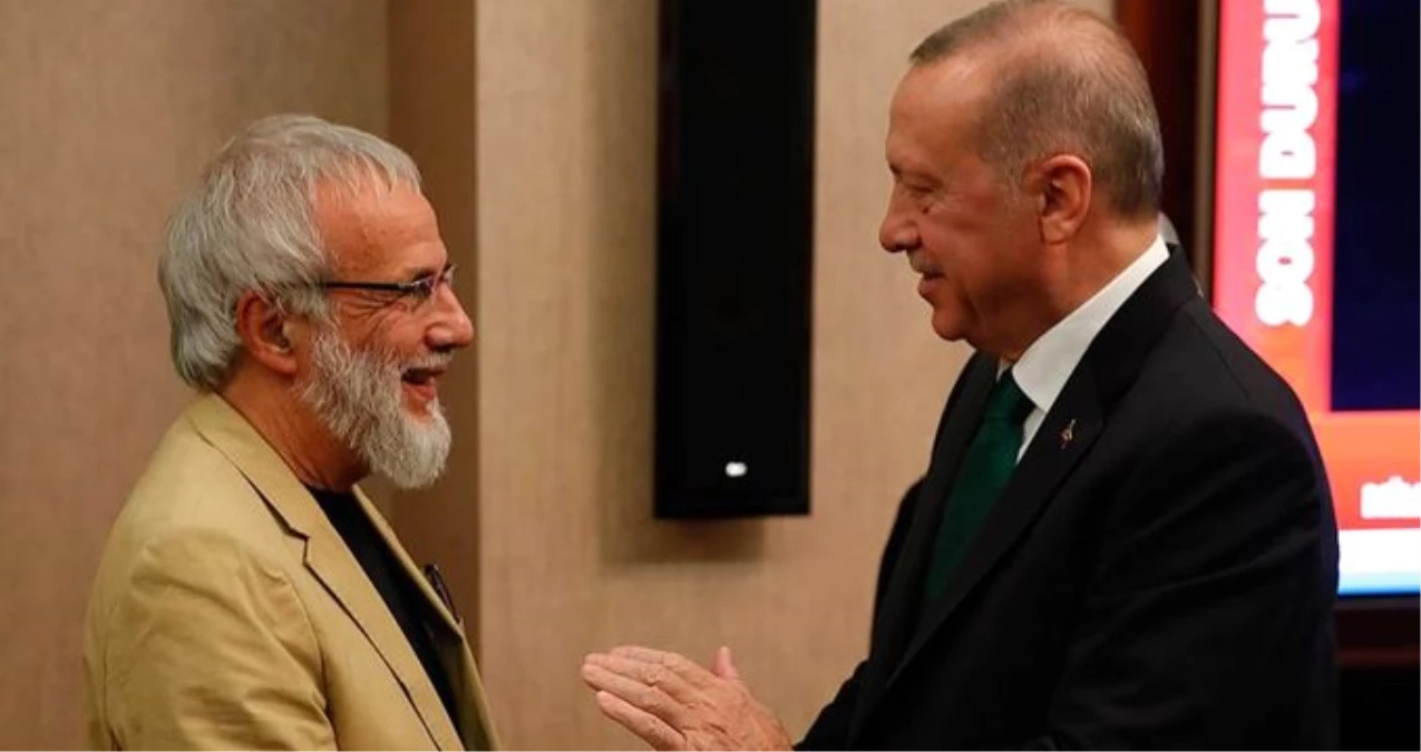 Cumhurbaşkanı Erdoğan, ünlü sanatçı Yusuf İslam\'ı kabul etti: Lokomotif maketi hediye etti