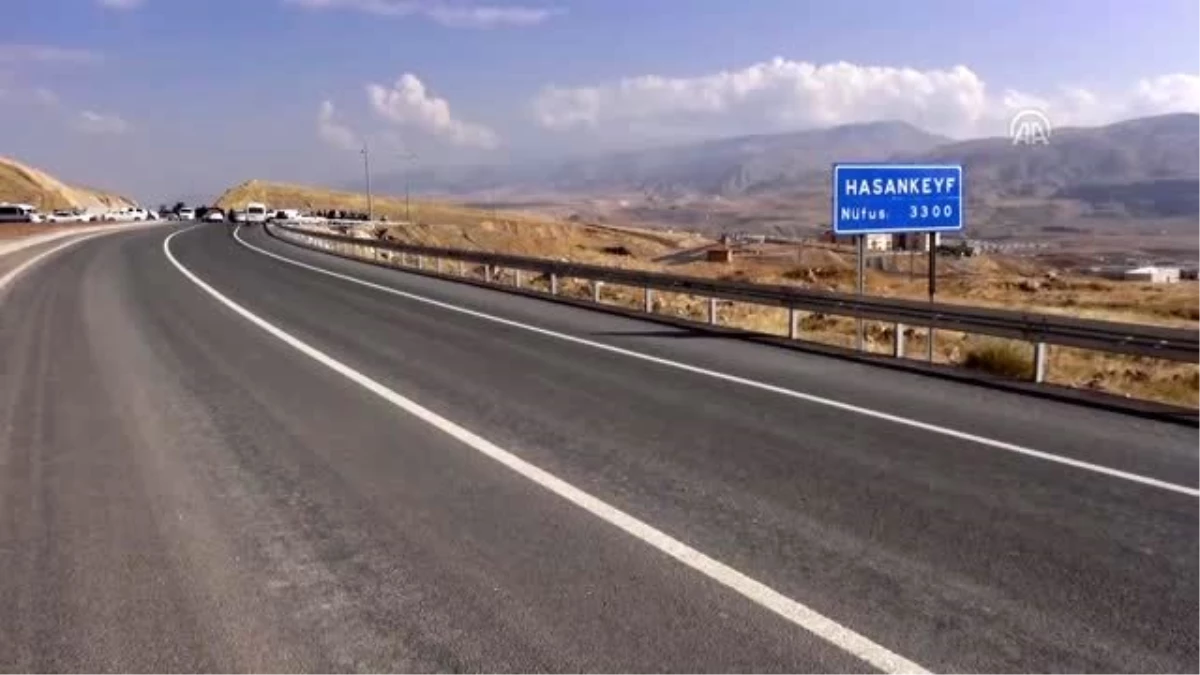 Hasankeyf-2 Köprüsü tek yönlü hizmete açıldı