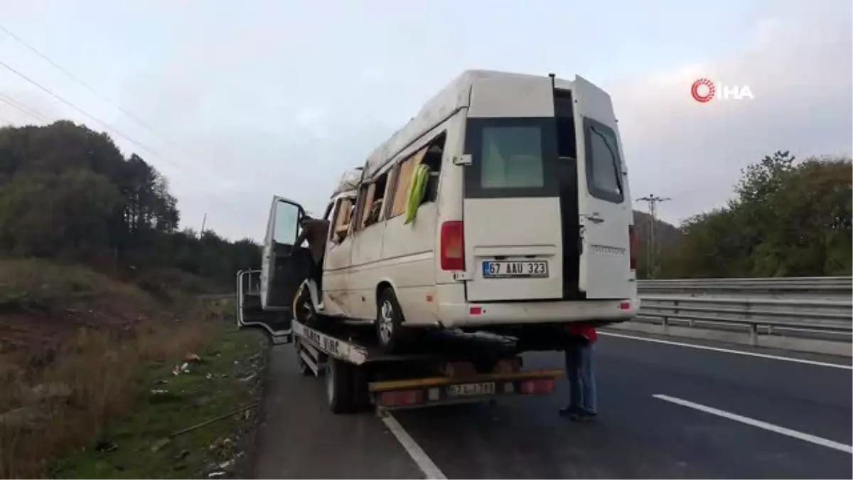 Kaymakam Çorumluoğlu, kazada yaralanan işçileri ziyaret etti