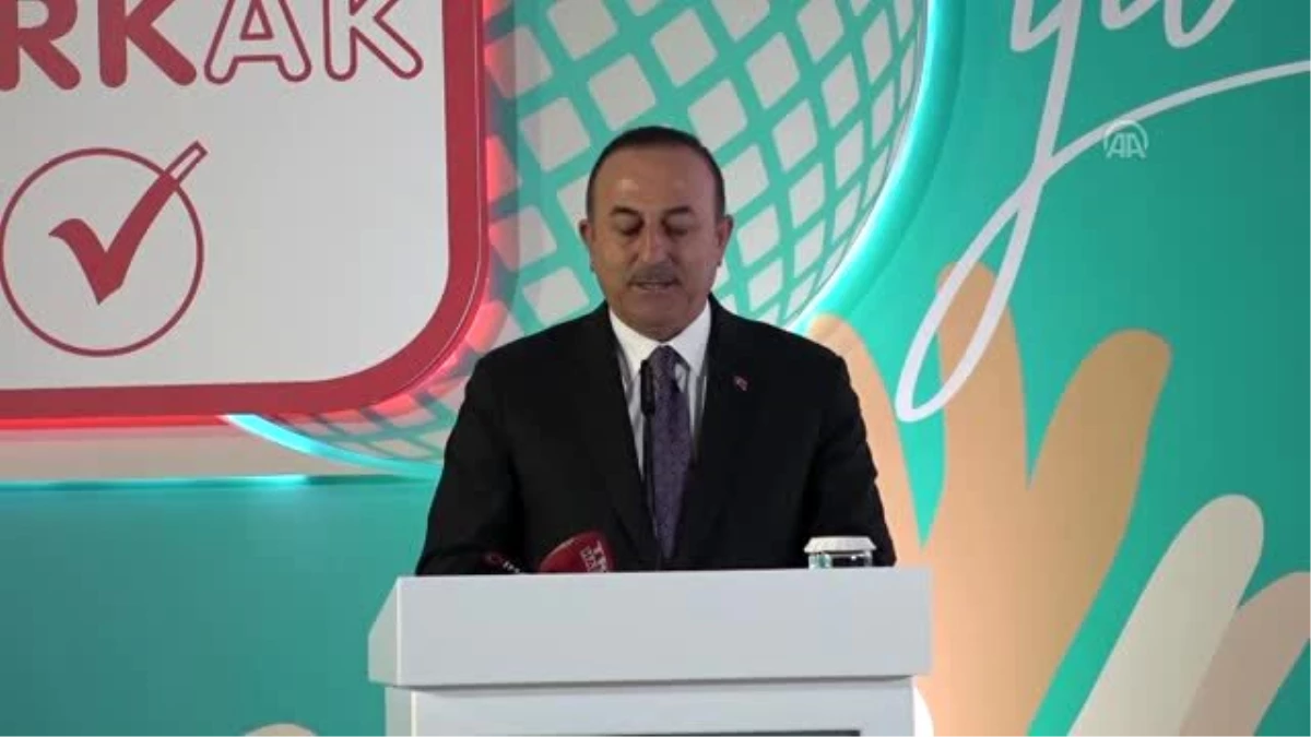 Bakan Çavuşoğlu, TÜRKAK\'ın kuruluşunun 20. yılı etkinliğine katıldı