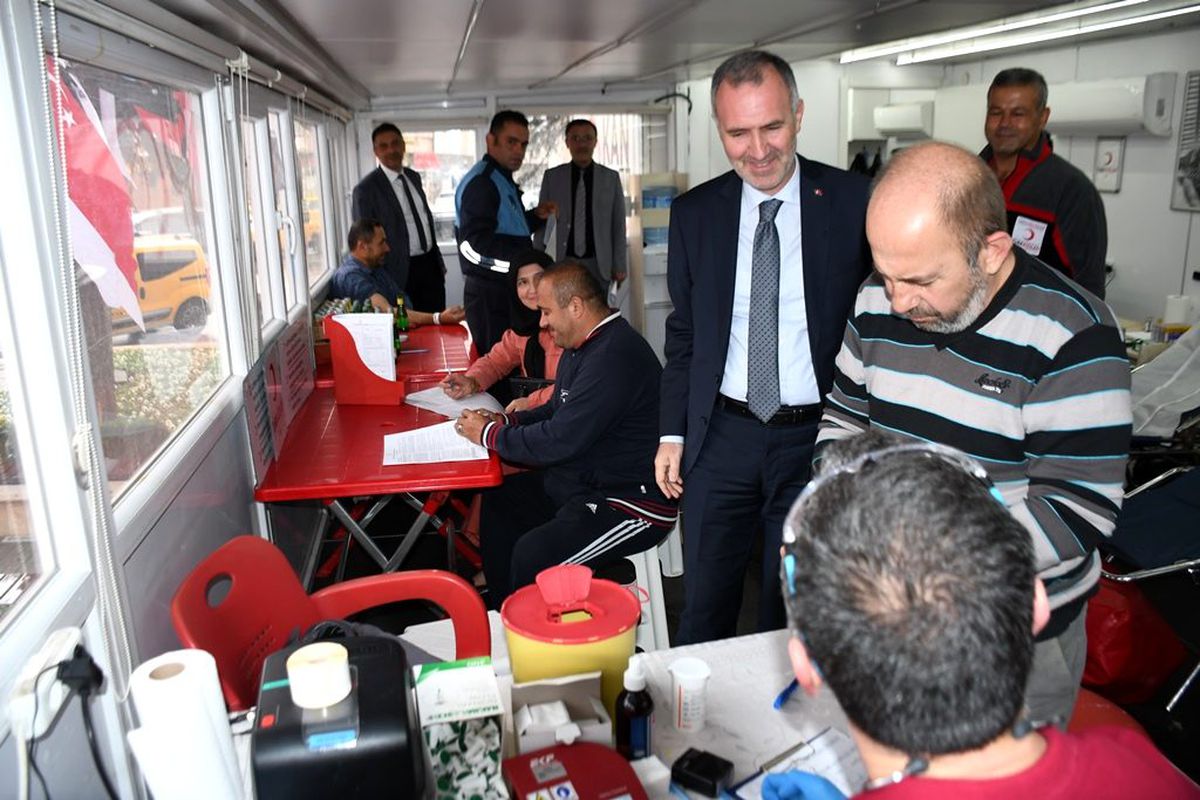 Başkan Taban\'dan kan bağışı çağrısı