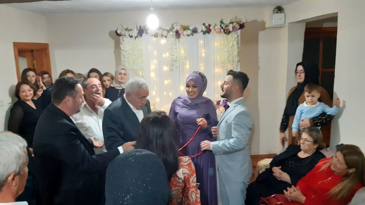 Başkan Yanmaz mutluluklarına ortak oldu