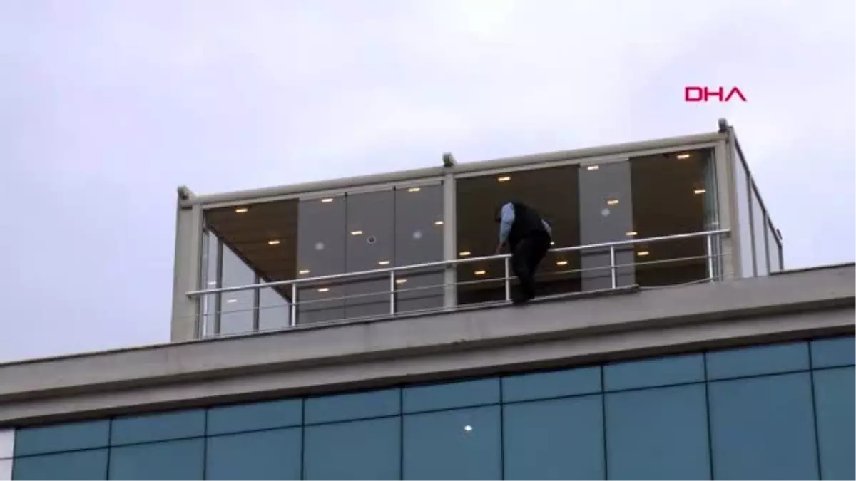 Beşiktaş\'ta intihar girişimi; bu sefer hastane çatısına çıktı