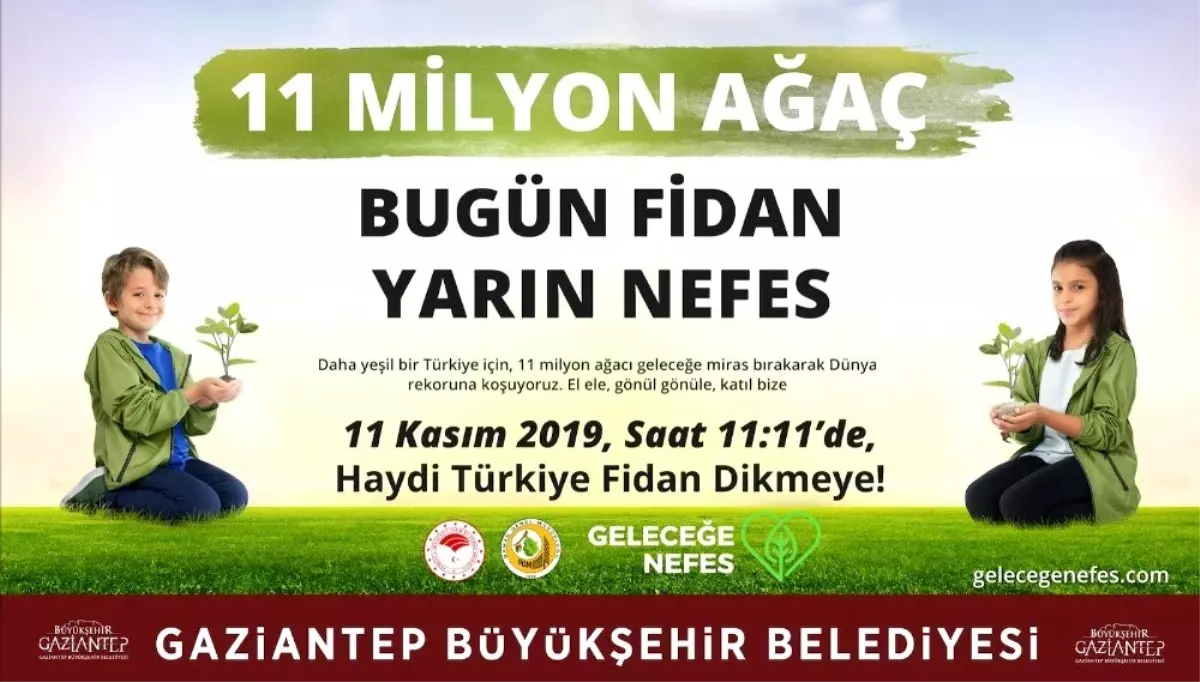 Büyükşehir\'den "geleceğe nefes" kampanyasına destek