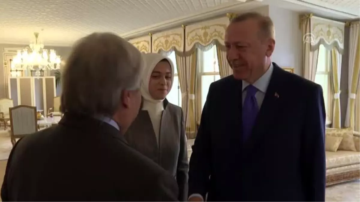 Cumhurbaşkanı Erdoğan, BM Genel Sekreteri Guterres\'i kabul etti