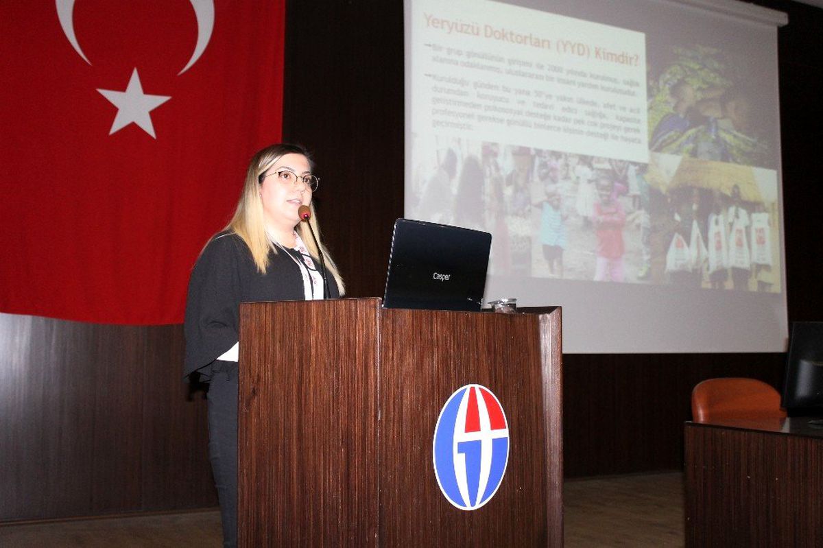GAÜN Hastanesi\'nde "tecrübe paylaşımı" etkinliği