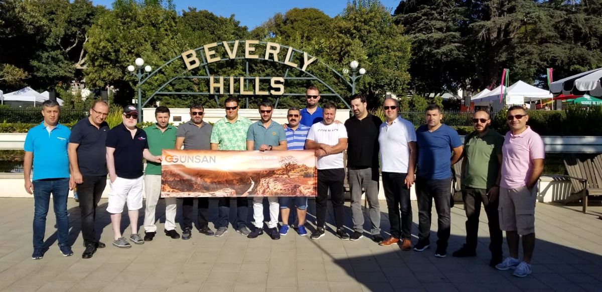 Günsan\'ın başarılı iş ortakları Amerika\'da bir araya geldi