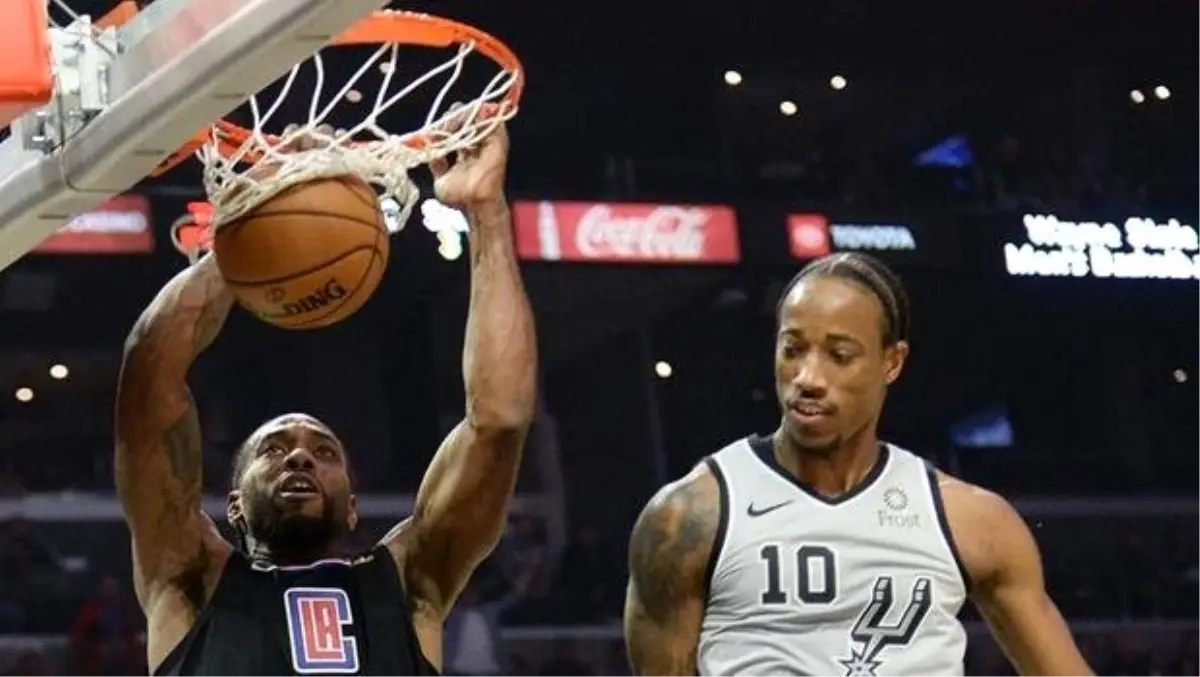 LA Clippers, Kawhi Leonard\'la kazandı! 38 sayı, 12 ribaunt, 4 top çalma...