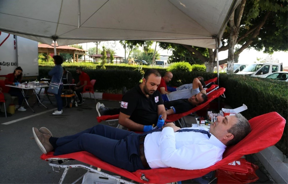 MESKİ\'den kan bağışı kampanyasına destek