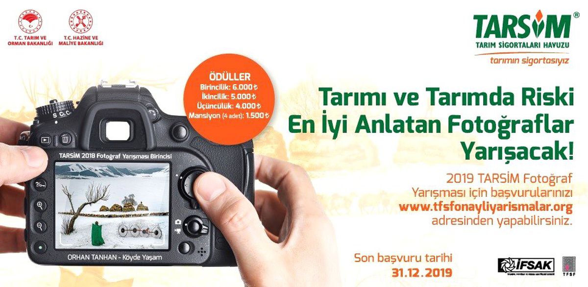 Tarımda riski anlatan fotoğraflar yarışıyor