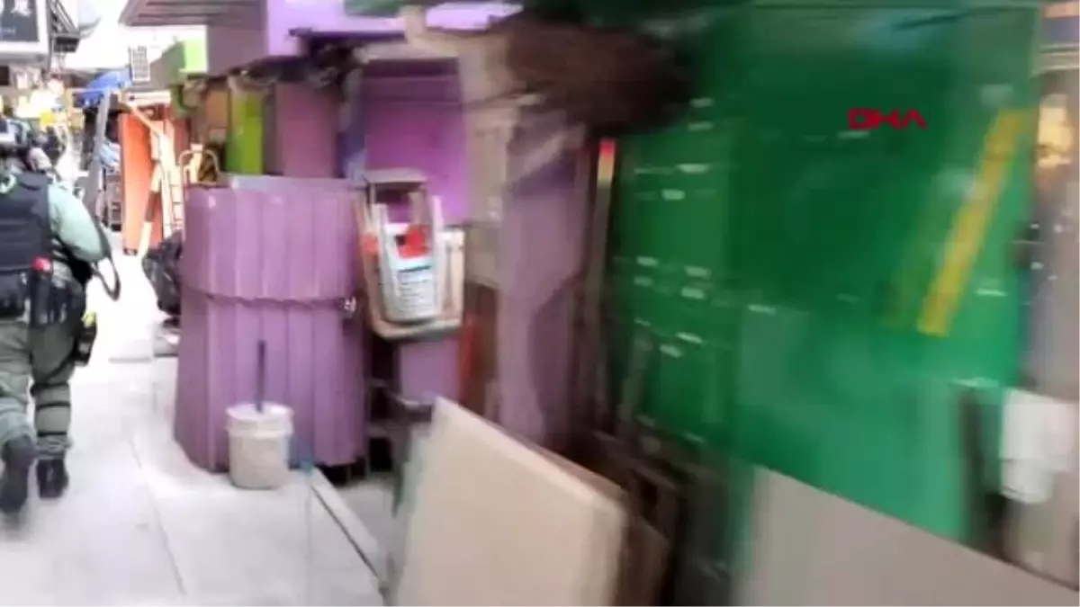 Hong kong\'da protestolar hız kesmeden devam ediyor