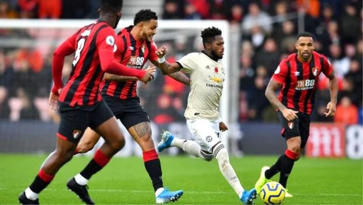 Manchester United, deplasmanda Bournemouth\'a 1-0 yenildi