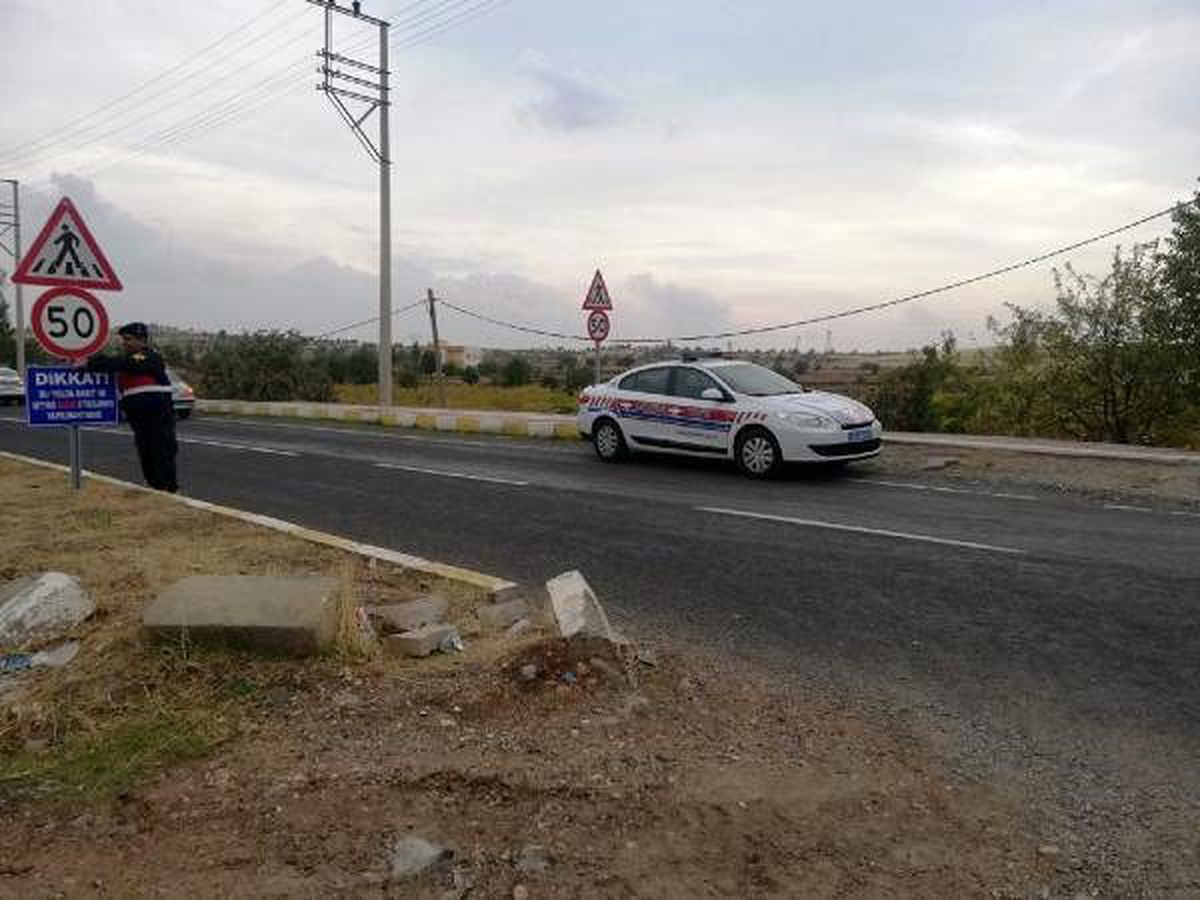 Mardin\'de yaya öncelikli noktalarda drone\'lu denetim