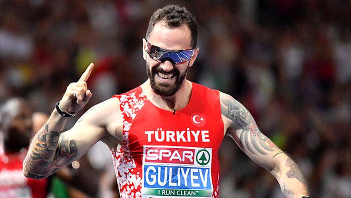Ramil Guliyev\'den anlamlı koşu