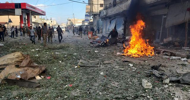 Son dakika: Tel Abyad'da pazar yerine bombalı saldırı: En az 10 sivil hayatını kaybetti