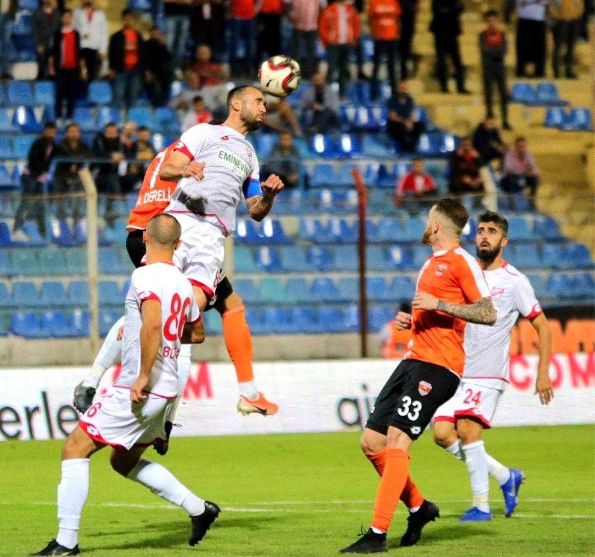 TFF 1. Lig: Adanaspor: 0 - Boluspor: 0