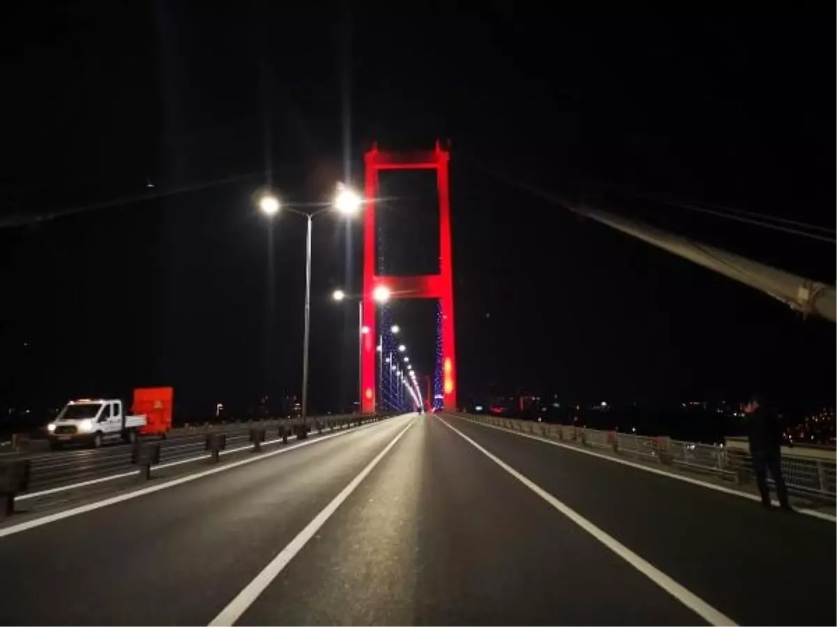 15 Temmuz Şehitler Köprüsü ve köprüye çıkan yollar trafiğe kapatıldı