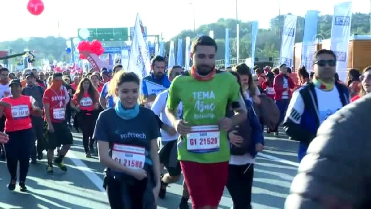 41. İstanbul Maratonu halk koşusundan renkli görüntüler (2)